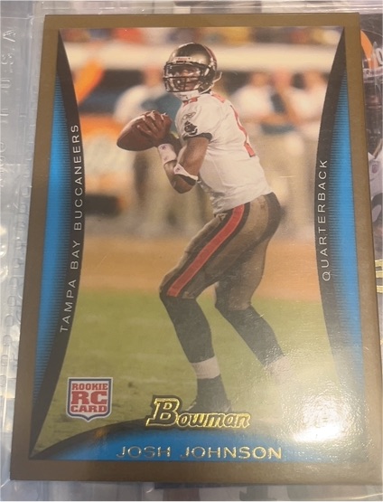 2008 Bowman Josh Johnson Rookie Card — front