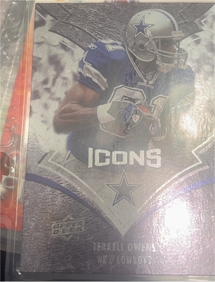 2008 Upper Deck Icons #26 Terrell Owens — front