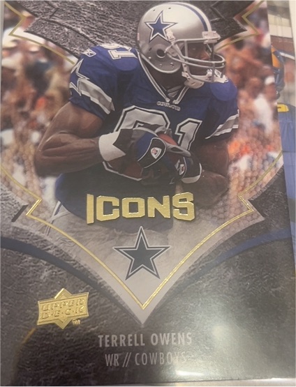 2008 Upper Deck Icons #26 Terrell Owens — front