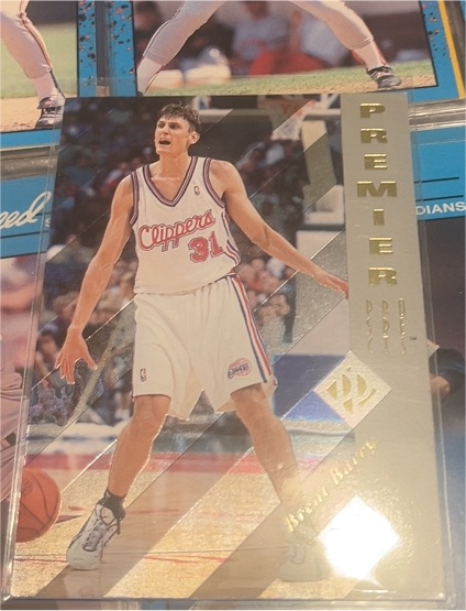 1995-96 SP Premier Prospects #155 Brent Barry Rookie — front