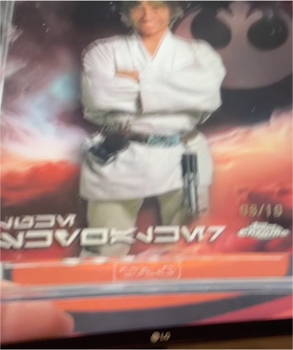 2025 Topps Chrome Star Wars #83 Luke Skywalker — front