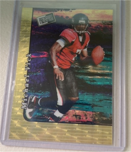 2000 Press Pass #20b-201 Michael Vick — front