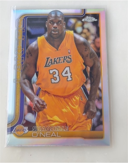 2025-26 Topps Chrome #242 Shaquille O'Neal — front