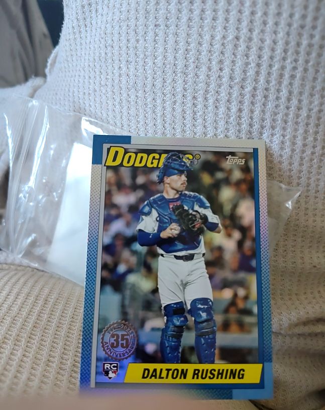 2025 Topps Update #U90-5 Dalton Rushing — front