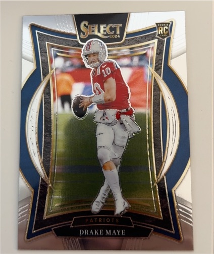 2024 Panini Select #27 Drake Maye — front