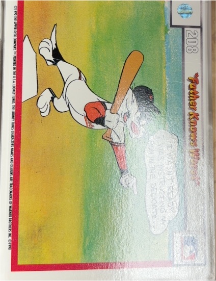 1990 Upper Deck Comic Ball #208 Father Knows Worst — front