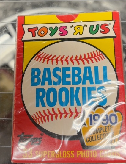 1990 Topps Toys R Us Baseball Rookies — front