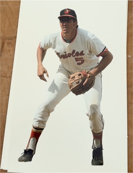1992 Crown Gasoline All Time Orioles Action Stand Up Brooks Robinson — front
