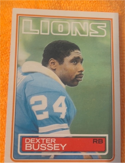 1983 Topps #60 Dexter Bussey — front