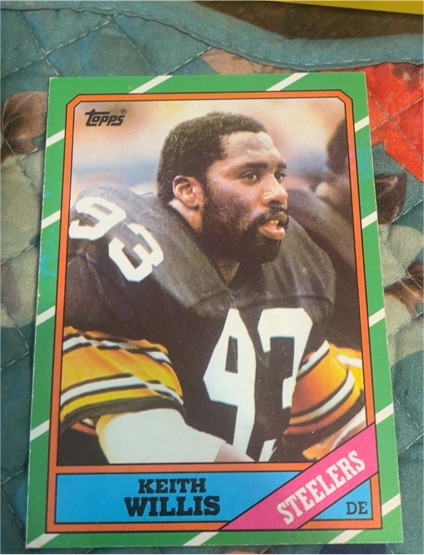 1986 Topps #288 Keith Willis — front