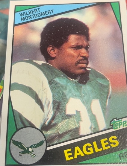 1984 Topps #331 Wilbert Montgomery — front