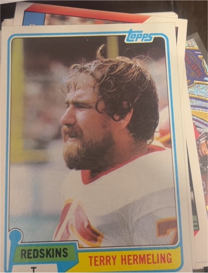 1981 Topps #299 Terry Hermeling — front