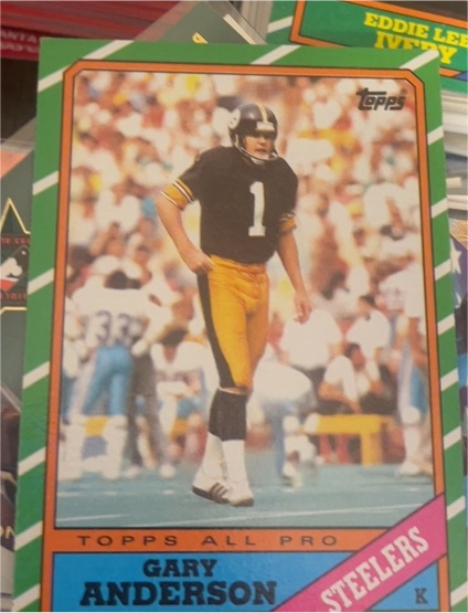 1986 Topps #287 Gary Anderson — front