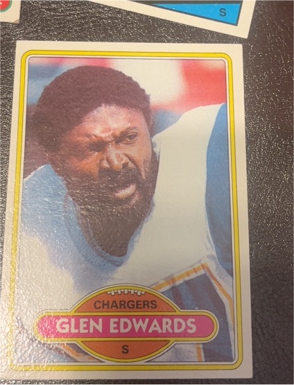 1980 Topps #88 Glen Edwards — front