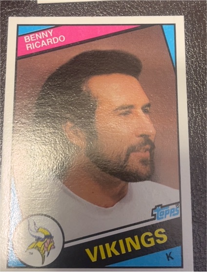 1984 Topps #296 Benny Ricardo — front