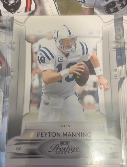 2009 Playoff Prestige #42 Peyton Manning — front