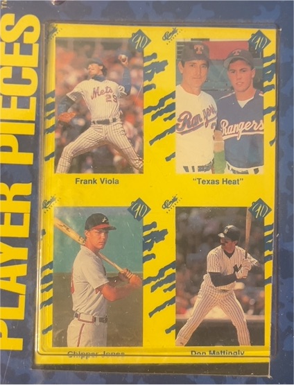1990 Classic Yellow #NNO Viola / "Texas Heat" - Ryan / Jones / Mattingly — front