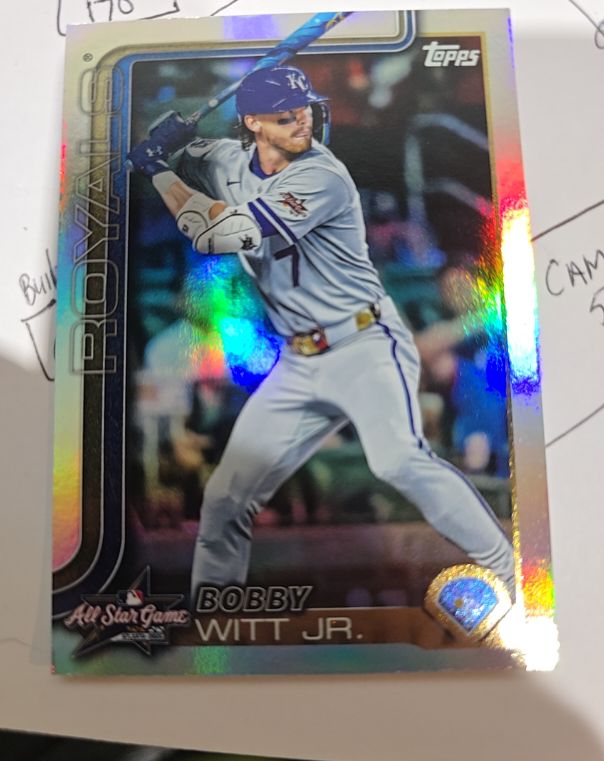 2025 Topps Update Series #ASG-23 Bobby Witt Jr. All-Star Game Royals — front