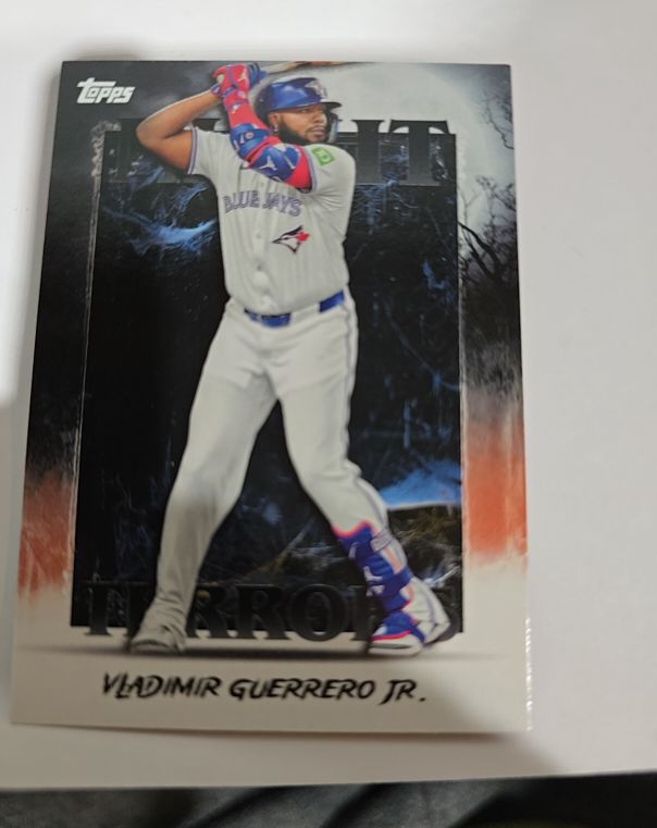2025 Topps Update #NT-17 Vladimir Guerrero Jr. Night Terrors — front