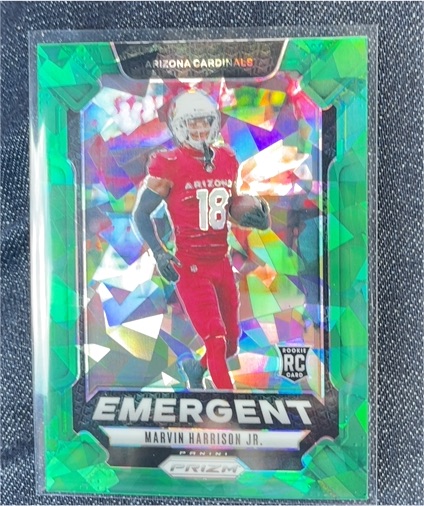 2024 Panini Prizm Emergent #5 Marvin Harrison Jr. — front