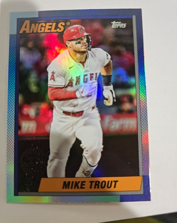 2025 Topps Update #U90-38 Mike Trout — front