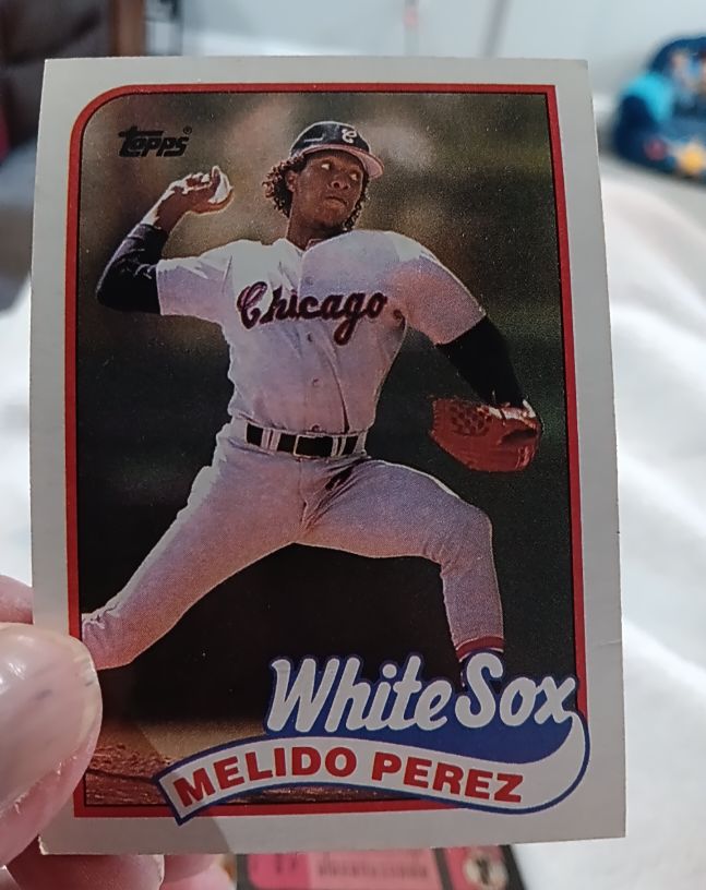 1989 Topps #786 Melido Perez — front