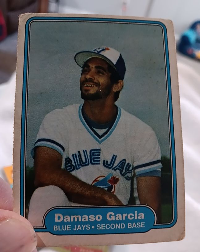 1982 Fleer #613 Damaso Garcia — front