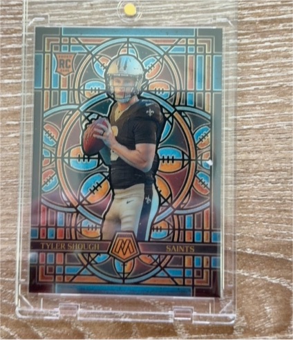 2025 Panini Mosaic #18 Tyler Shough — front