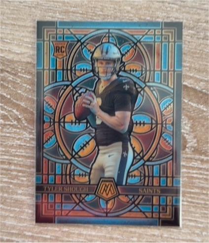 2025 Panini Mosaic #18 Tyler Shough — front