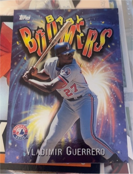 1998 Topps Baby Boomers #BB10 Vladimir Guerrero — front