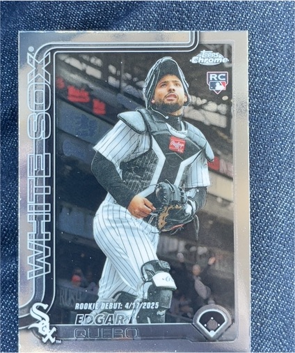 2025 Topps Chrome Update #USC169 Edgar Quero — front