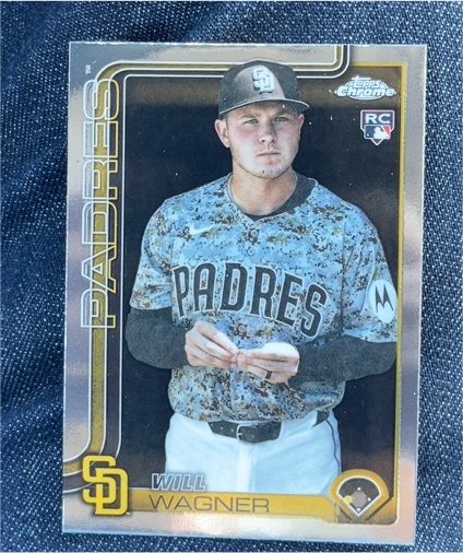 2025 Topps Chrome Update #USC111 Will Wagner — front