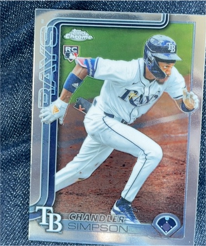 2025 Topps Chrome Update #USC179 Chandler Simpson — front