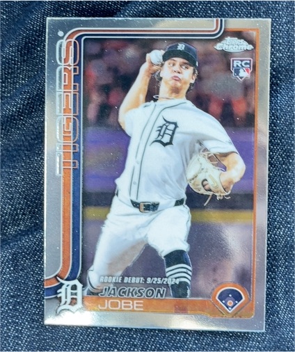 2025 Topps Chrome Update Series #USC48 Jackson Jobe — front