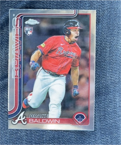 2025 Topps Chrome Update #USC96 Drake Baldwin — front