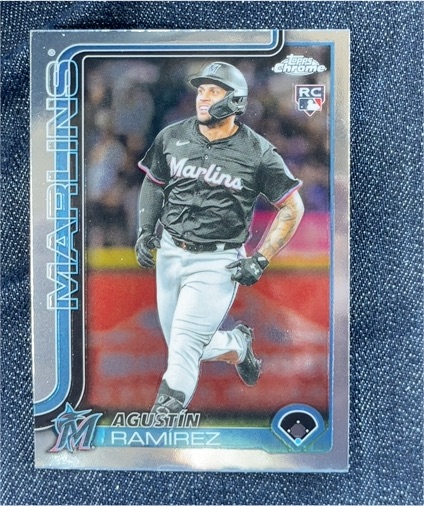 2025 Topps Chrome Update Series #USC200 Agustin Ramirez — front