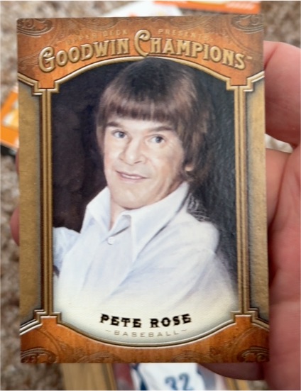 2014 Upper Deck Goodwin Champions #108 Pete Rose — front