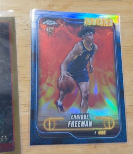 2024-25 Topps Chrome #111 Enrique Freeman — front