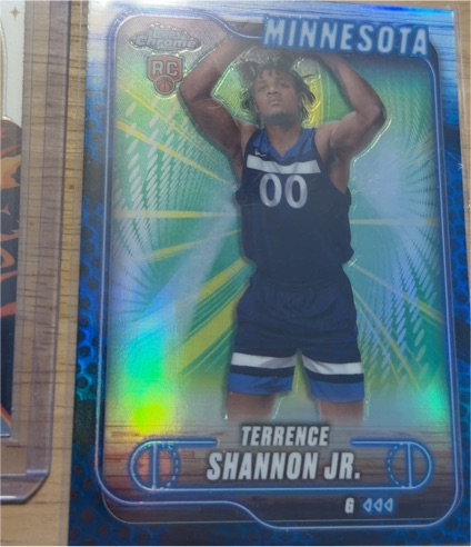 2024-25 Topps Chrome #105 Terrence Shannon Jr. — front