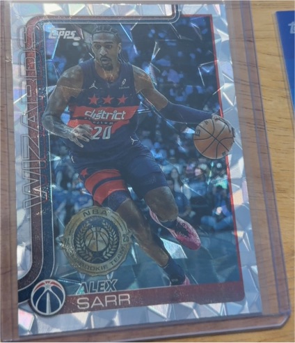 2025-26 Topps Basketball #96 Alex Sarr — front