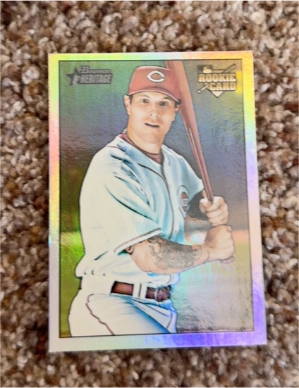 2007 Bowman Heritage #242b Josh Hamilton — front