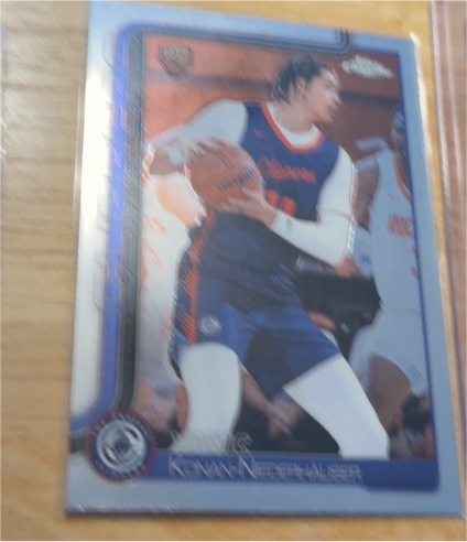 2025-26 Topps Chrome #280 Yanic Konan-Niederhauser — front