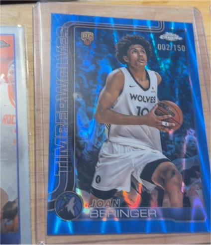 2025-26 Topps Chrome #267 Joan Beringer — front