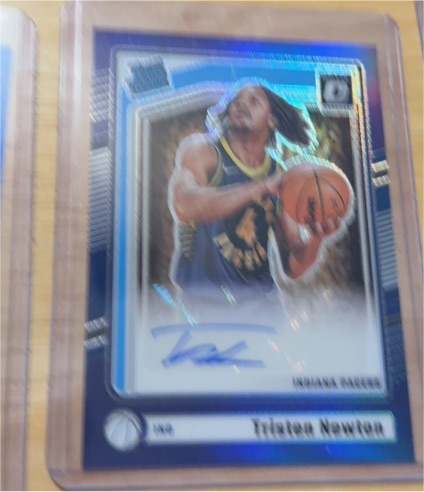 2024-25 Panini Donruss Optic #142 Tristen Newton — front