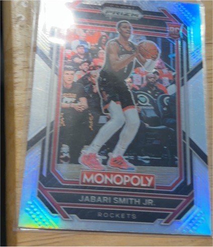 2022-23 Panini Prizm Monopoly #32 Jabari Smith Jr. — front