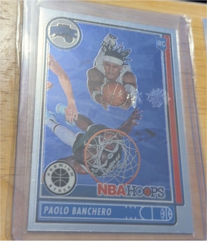 2022-23 Panini Chronicles NBA Hoops Premium Stock #584 Paolo Banchero — front