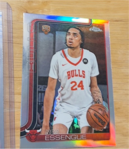 2025-26 Topps Chrome #262 Noa Essengue — front