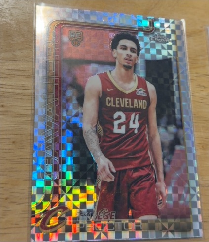 2025-26 Topps Chrome #300 Tyrese Proctor — front