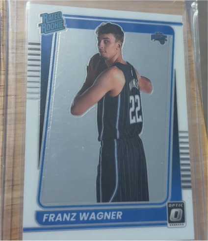 2021-22 Panini Donruss Optic #185 Franz Wagner — front