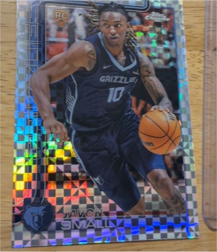 2025-26 Topps Chrome #299 Javon Small — front